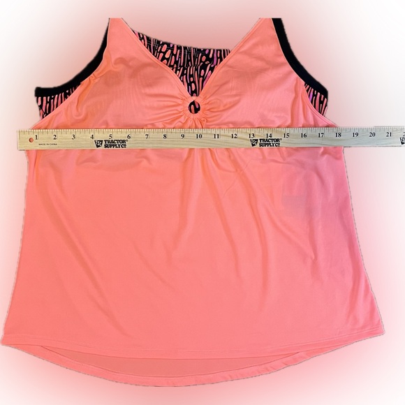 ZeroXspsur Sport Tankini Top Scallop size L - Picture 10 of 15